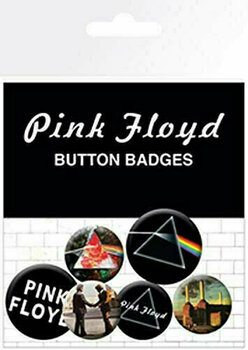 Märke Pink Floyd Album And Logos Badge Pack - 1