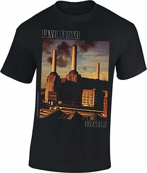Shirt Pink Floyd Shirt Animals Heren Black S - 1