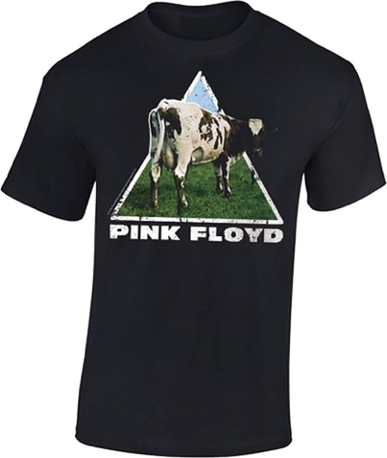 T-Shirt Pink Floyd T-Shirt Atom Heart Herren Black L