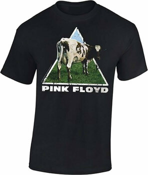 T-shirt Pink Floyd T-shirt Atom Heart Homme Black L - 1