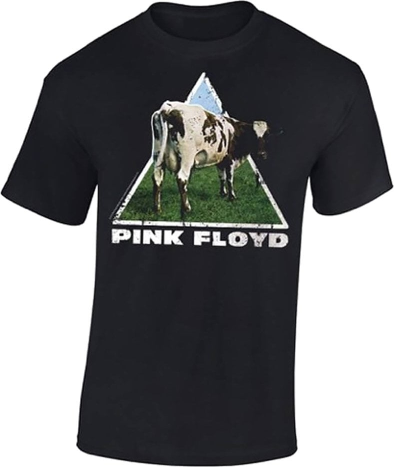Skjorta Pink Floyd Skjorta Atom Heart Herr Black 2XL