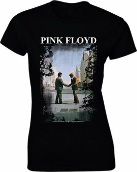 Shirt Pink Floyd Shirt Burning Man Dames Black XL - 1