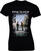 T-Shirt Pink Floyd T-Shirt Burning Man Damen Black XL