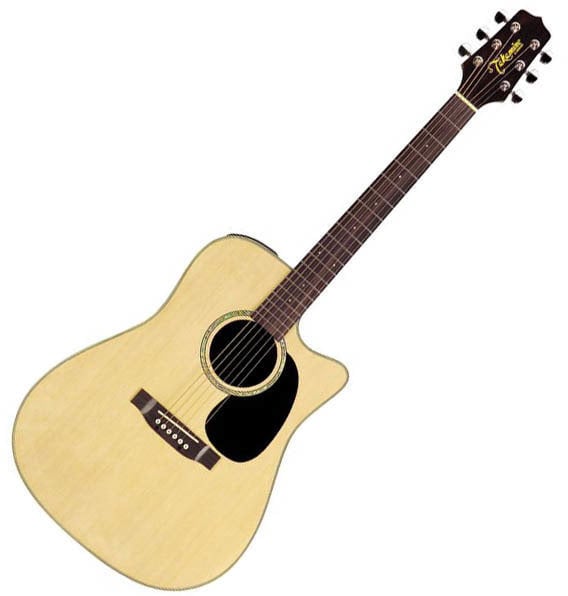 Dreadnought elektro-akoestische gitaar Takamine EG 530 SSC