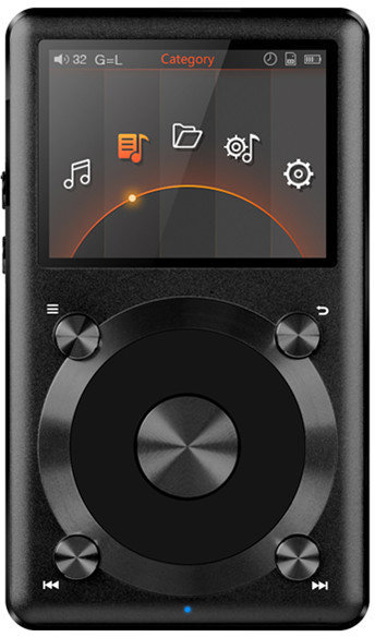 Kompakter Musik-Player FiiO X3 Black 2nd gen