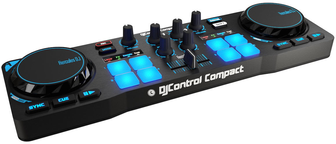 Contrôleur DJ Hercules DJ DJ Control Compact Contrôleur DJ