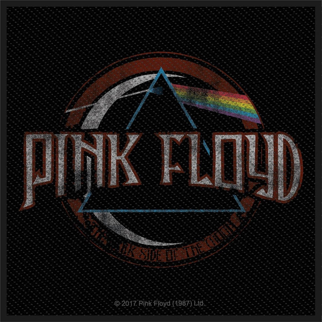 Remendo Pink Floyd Distressed Dark Side Of The Moon Remendo