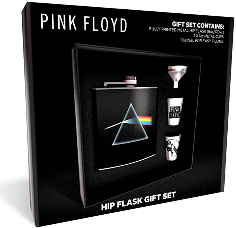 Μπουκάλι Pink Floyd Dsom Hip Flask Set