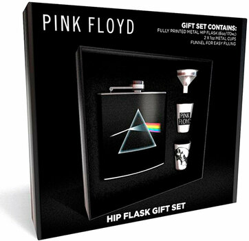 Flasche Pink Floyd Dsom Hip Flask Set - 1