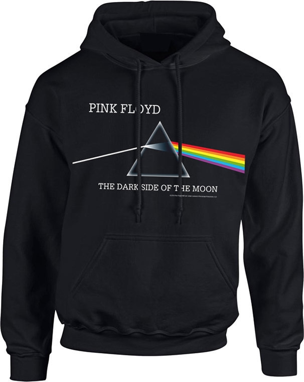 Felpa con cappuccio Pink Floyd Felpa con cappuccio The Dark Side Of The Moon Black S