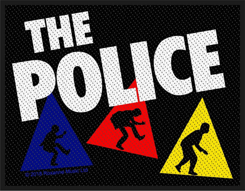 Naszywka The Police Triangles Naszywka
