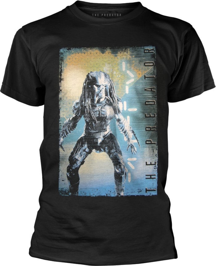 T-shirt Predator T-shirt Tech Poster Homme Noir L