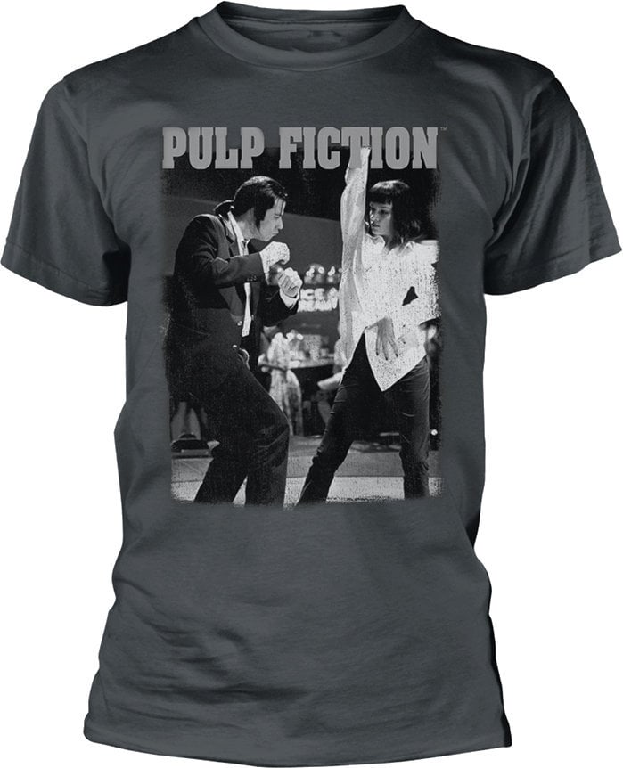 Tricou Pulp Fiction Tricou Dancing Gri 2XL