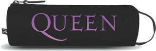 Queen Logo Pencil Case Black-Violet