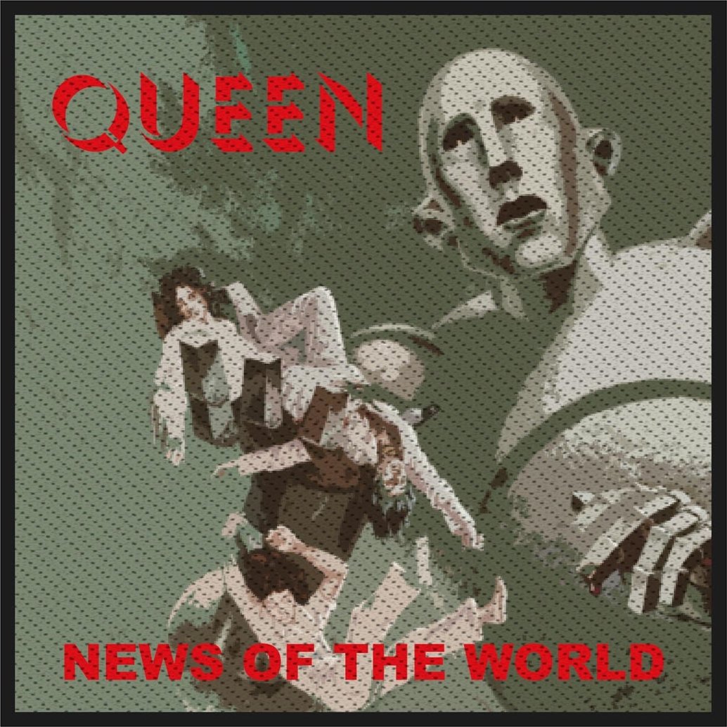 Nášivka Queen News Of The World Nášivka