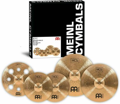 Set de cymbales Meinl HCSB14161820 HCS Bronze DeLuxe 14/16/18/20 Set de cymbales - 1