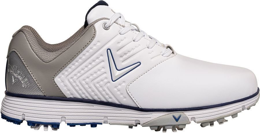 Chaussures de golf pour hommes Callaway Chev Mulligan S Navy/White 40,5