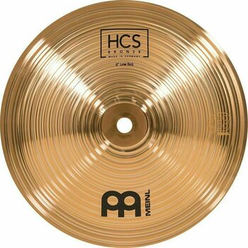Efektový činel Meinl HCSB8BL HCS Bronze Low Bell Efektový činel 8" - 1