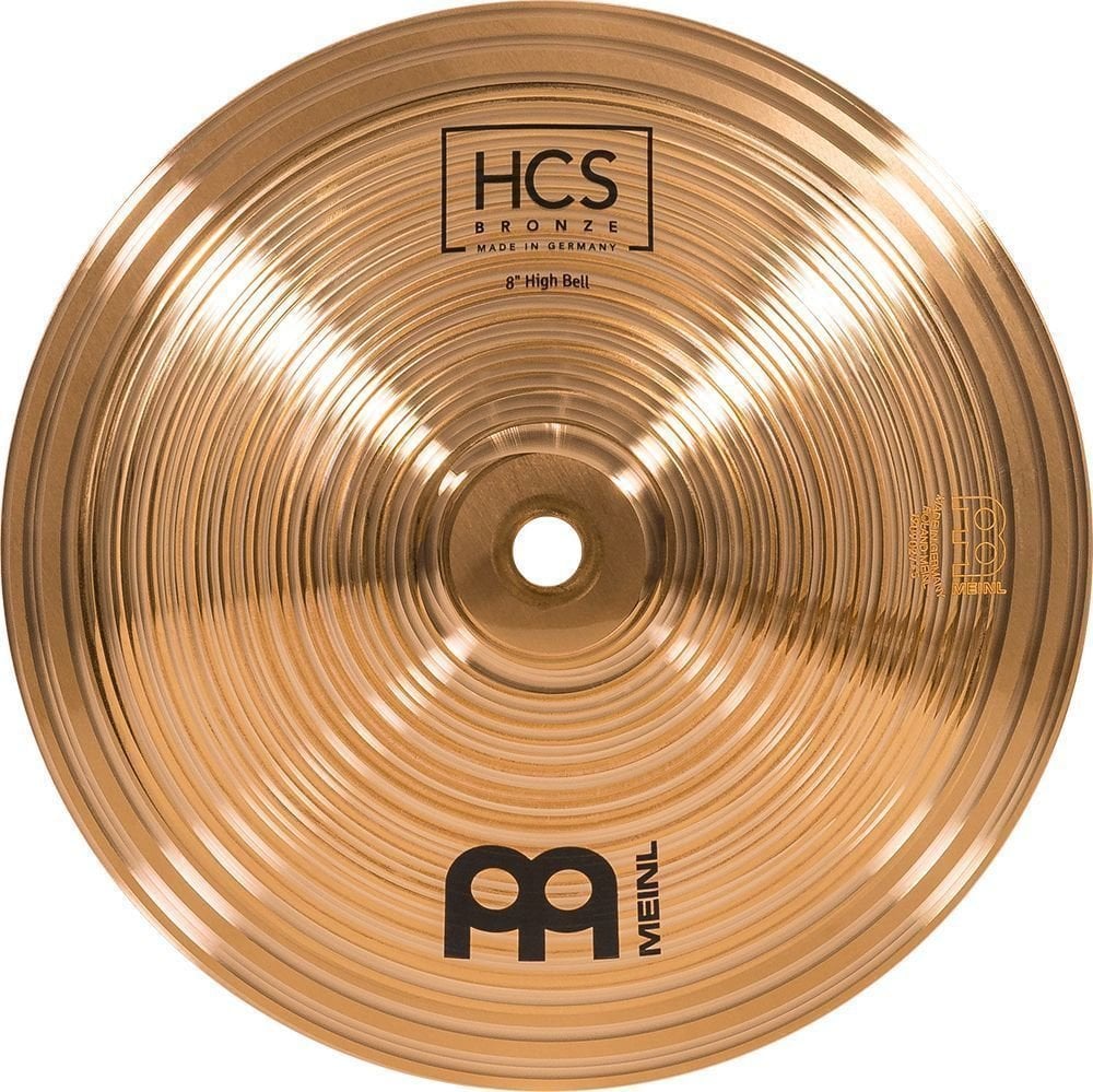 Cymbale d'effet Meinl HCSB8BH HCS Bronze High Bell Cymbale d'effet 8"