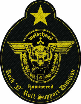 Patch, Sticker, badge Motörhead Support Division Sew-On Patch - 1