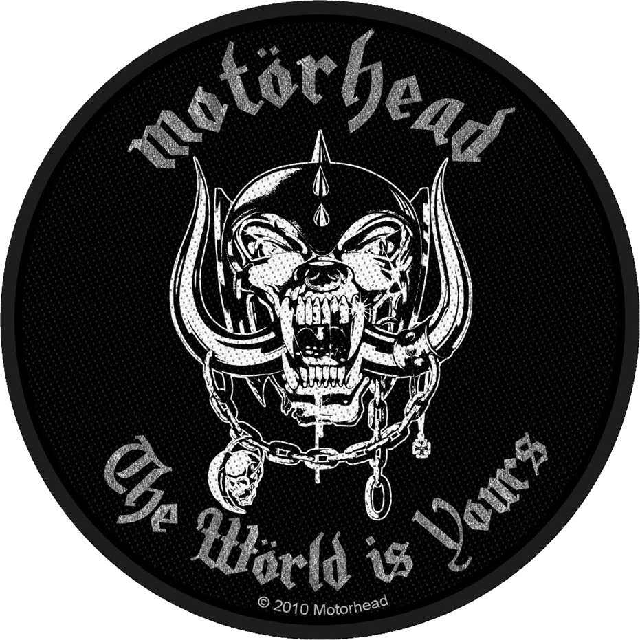 Zakrpa Motörhead The World Is Yours Zakrpa