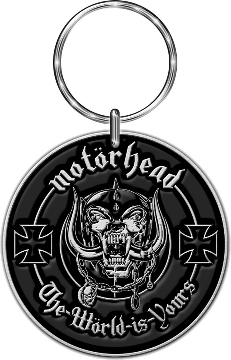 Porta-chaves Motörhead Porta-chaves The World Is Yours