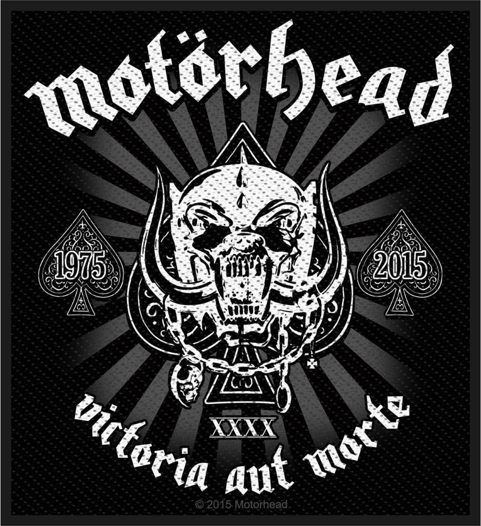 Patch / Badge Motörhead Victoria Aut Morte 1975-2015 Patch à coudre