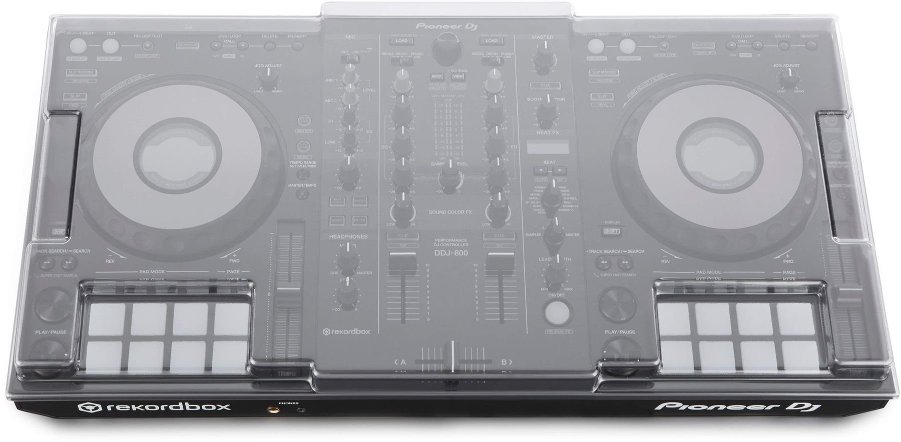 Couvercle de protection pour contrôleurs DJ Decksaver Pioneer DDJ-800