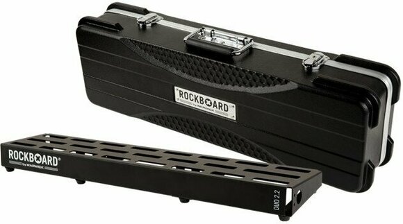 Pedalboard, Case für Gitarreneffekte RockBoard DUO 2.2 PD ABS C - 1