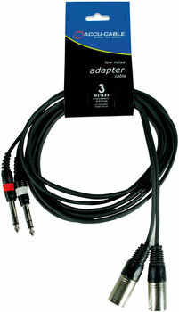 Câble Audio ADJ AC-2J6S-2XM 3 m Câble Audio - 1