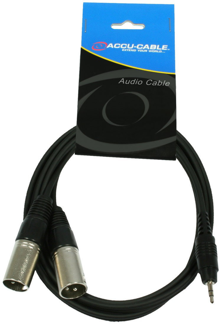 Audio kábel ADJ AC-J3S-2XM 3 m Audio kábel
