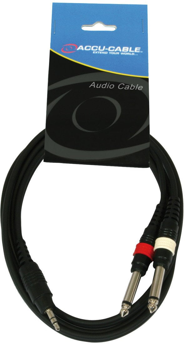Готов аудио кабел ADJ AC-J3S-2J6M 1,5 m Готов аудио кабел