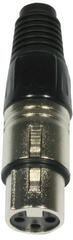 XLR-Stecker ADJ AC-C-X3F Plug XLR 3pin F XLR-Stecker