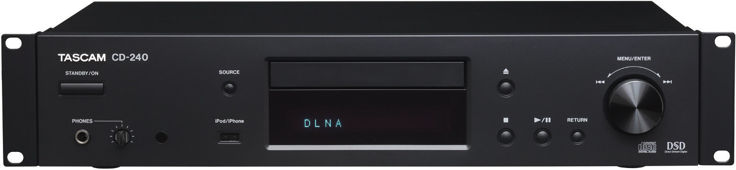 Rackový DJ prehrávač Tascam CD-240