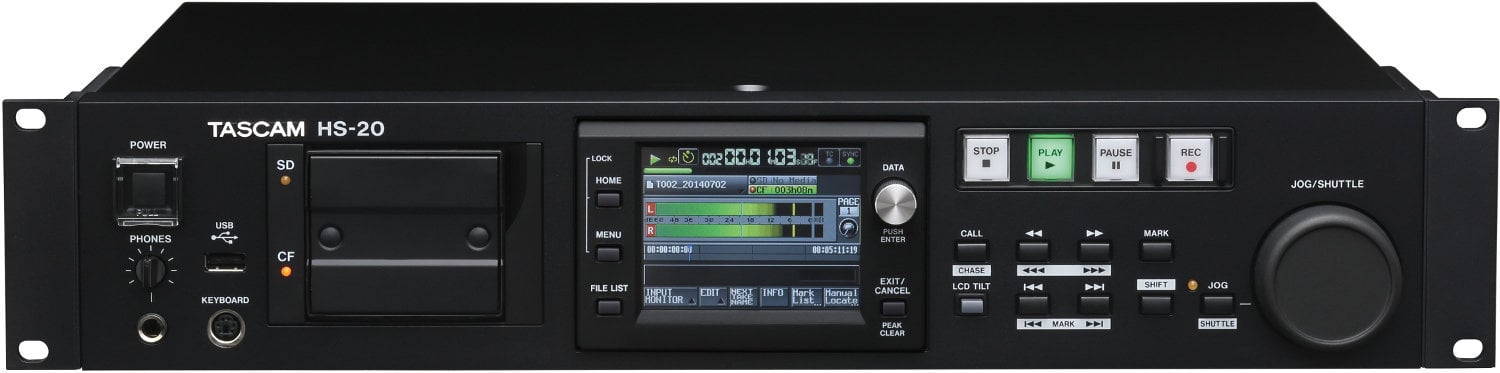 Master / Stereo-Recorder Tascam HS-20