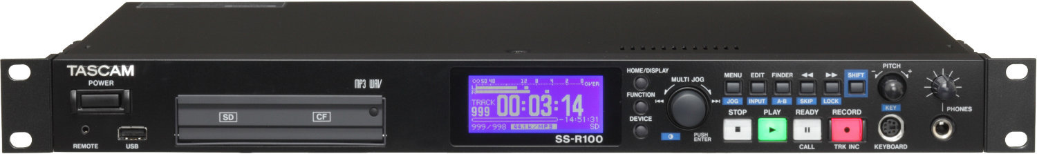 Maître / Stéréo enregistreur Tascam SS-R100