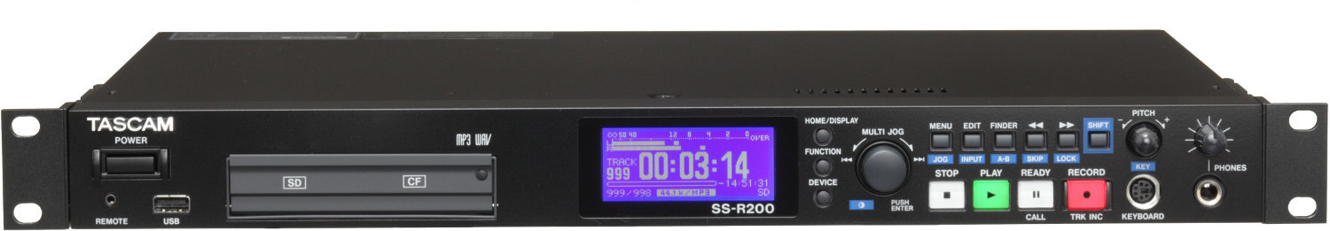 Viacstopový rekordér Tascam SS-R200