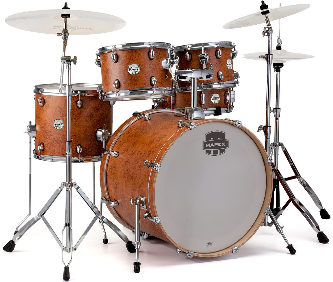 Akoestisch drumstel Mapex ST5245FIC Storm Fusionease Camphor Wood Grain