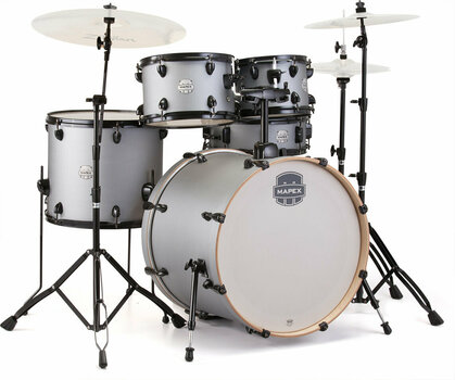 Drumkit Mapex ST5245FIG Storm 5Pc Fusionease Drum Set Iron Grey - 1