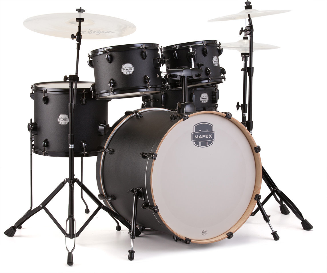 Set akustičnih bubnjeva Mapex ST5245FIZ Storm Fusionease Deep Black