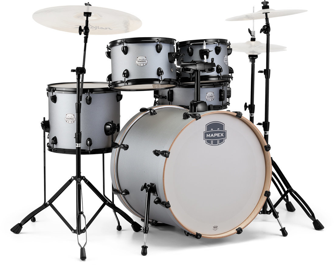 Zestaw perkusji akustycznej Mapex ST5295IG Storm 5Pc Rock Drum Set Iron Grey