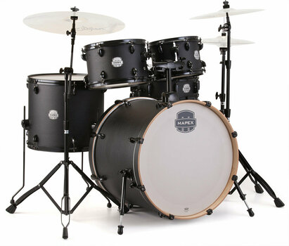 Akustik-Drumset Mapex ST5295BIZ Storm Rock Deep Black - 1