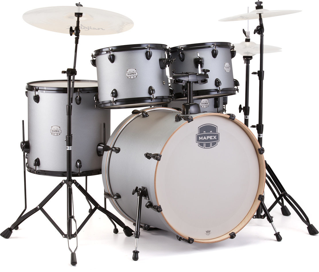 Trommesæt Mapex ST5255IG Storm 5Pc Standard Drum Set Iron Grey