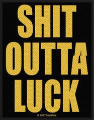 Нашивка / Значок Metallica Shit Outta Luck Пришивна латка