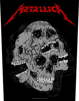 Nášivka Metallica Skulls Nášivka - 1