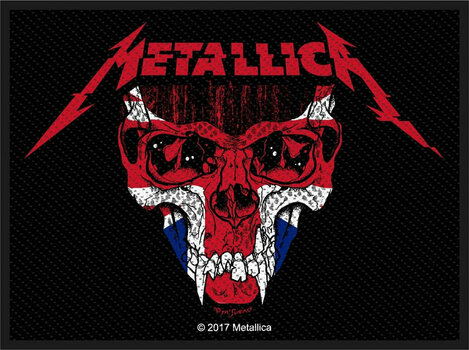 Emblemă Metallica UK Petic cusut - 1