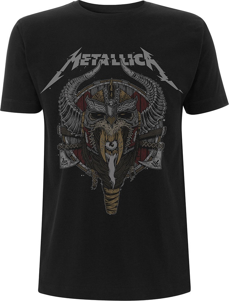 T-shirt Metallica T-shirt Viking Homme Black S