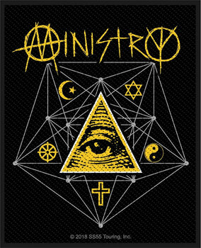 Patch, sticker, badge Ministry All Seeing Eye Opnaaipatch - 1