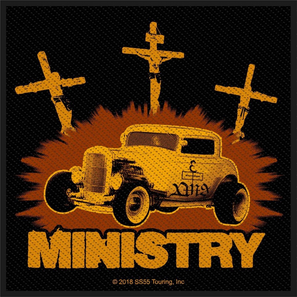 Кръпка Ministry Jesus Built My Hotrod Кръпка