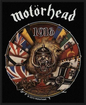 Applique, autocollant, badge Motörhead 1916 Patch à coudre - 1